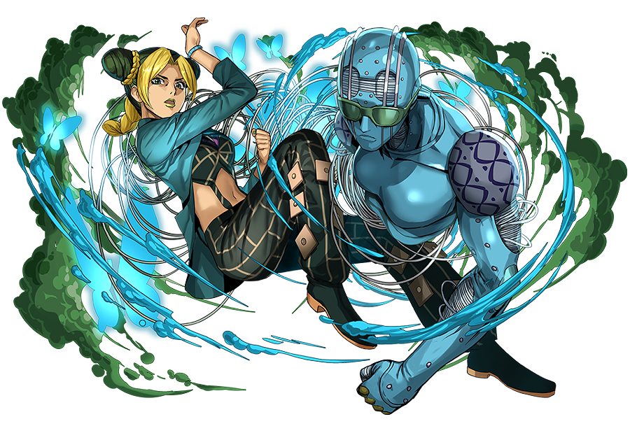 highdio on Twitter "Jolyne, Stone Free and Pucci & Whitesnake, JOJO x