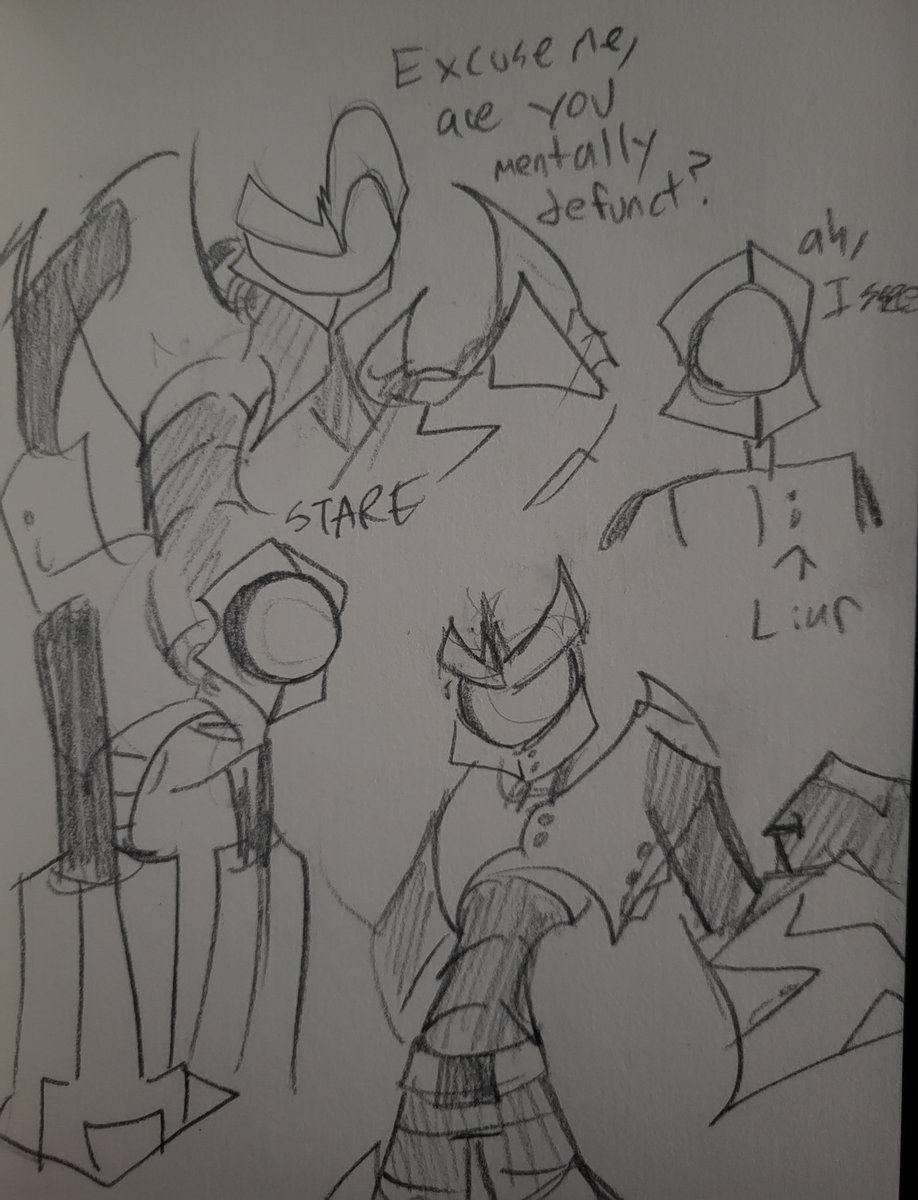TheQuickT's tweet photo. #art #robots #Pencildrawing #BreakthroughRPG 
Gang drain robot gang https://t.co/qBhk6k2Gxt