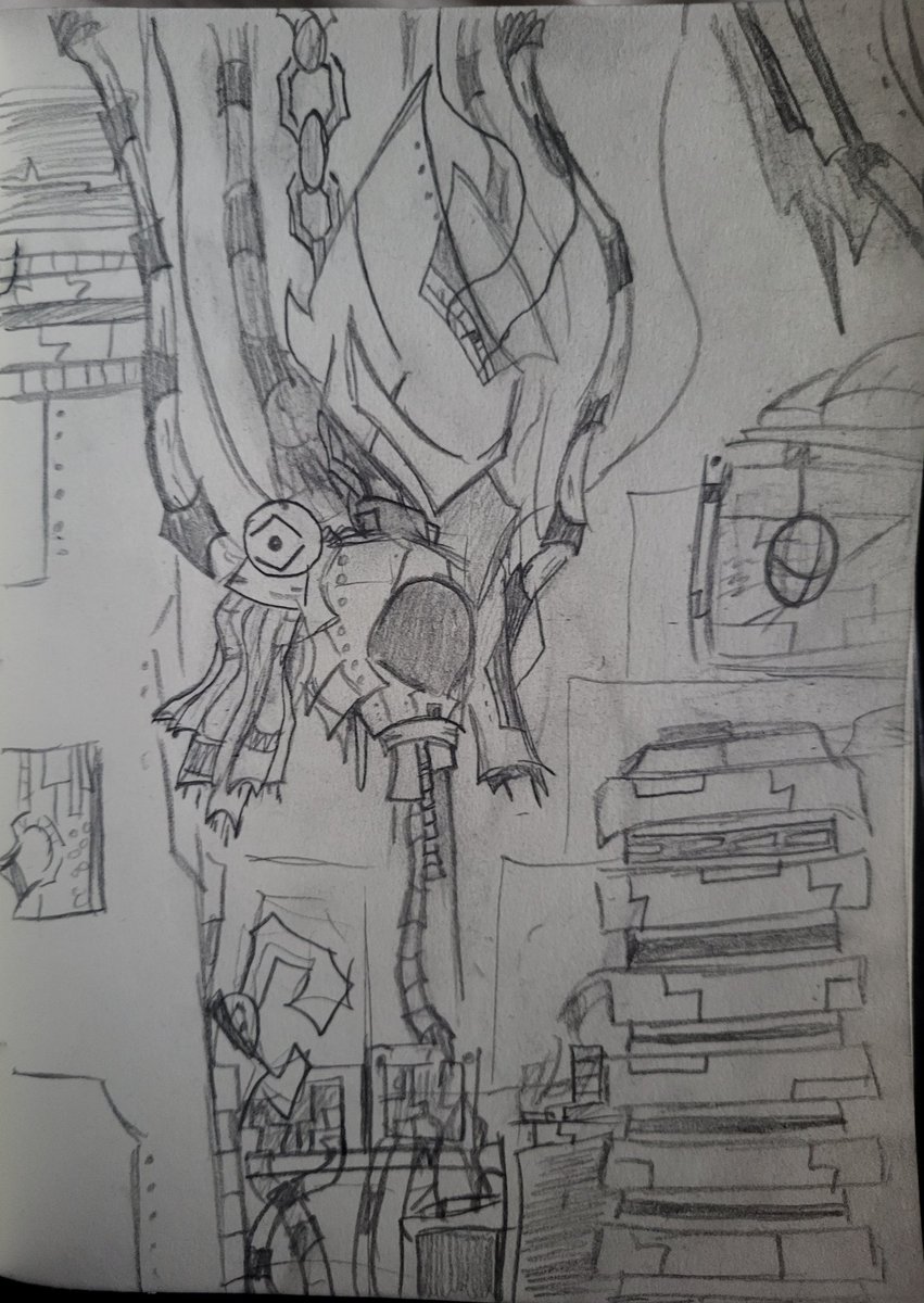 TheQuickT's tweet photo. #art #robots #Pencildrawing #BreakthroughRPG 
Gang drain robot gang https://t.co/qBhk6k2Gxt