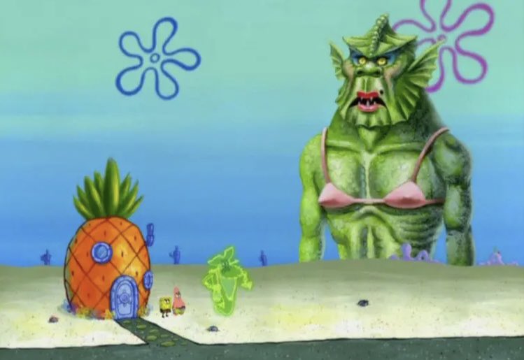 jordynceIeste's tweet photo. unnecessary scenes from spongebob https://t.co/9BI5vVEQ49