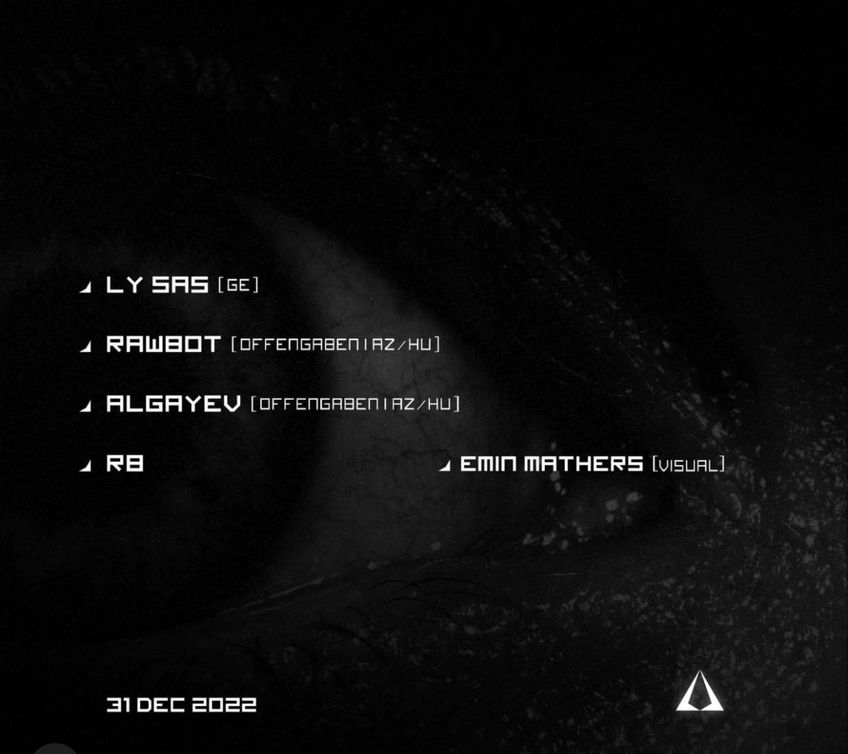 eminmathers's tweet image. 🔺I’m entering to 23rd year with the light performance “…open your third eye to see the essence…” on the largest techno stage of the country 👁️

#lightperformance #techno #NFTCommuntiy