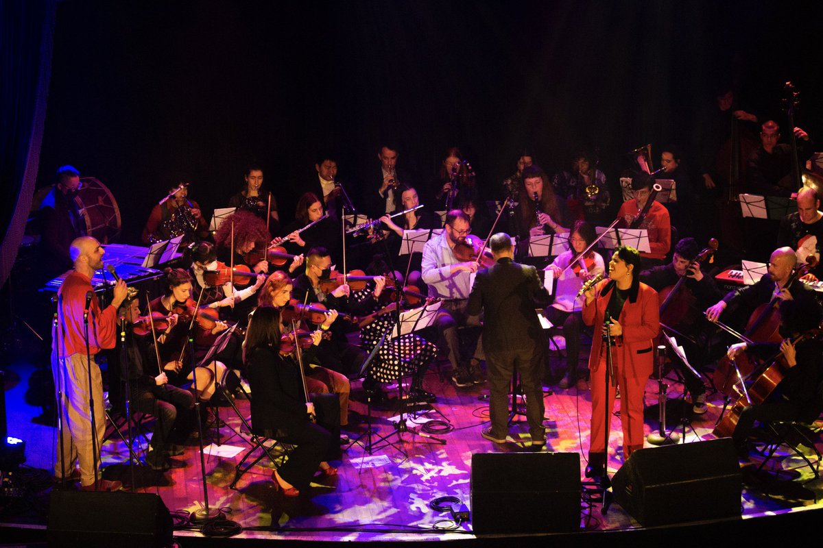 queersongbook's tweet photo. And most of all, by integrating the Queer Songbook YOUTH Orchestra into the format of these shows, we’ve cracked open the potential for this ensemble moving forward 😌✨ https://t.co/KUVsAGkBHd