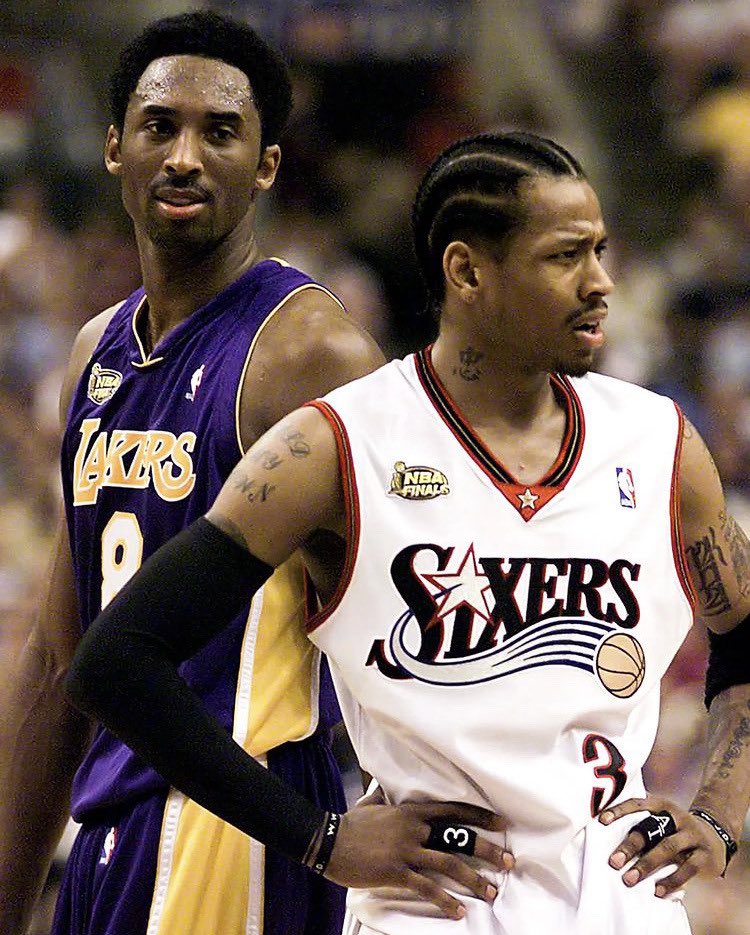 ☔️ Seattle SuperSonics on X: Kobe Bryant  Allen Iverson -- I wish I could  go back in time and watch this NBA Finals in person. Pure hoopers.   / X