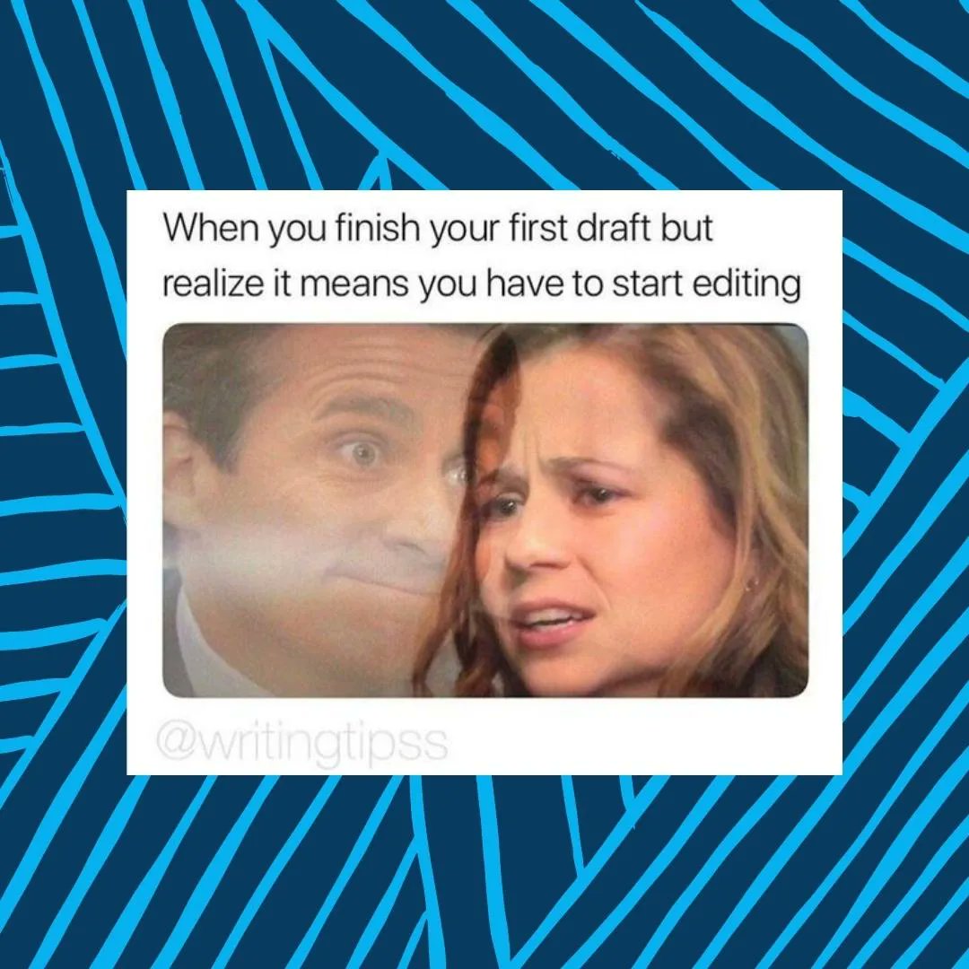 PagedApp's tweet photo. Happy Friday, writers! We hope you're not feeling like this today 😅 Have a great weekend! https://t.co/FgUfJaMBzY