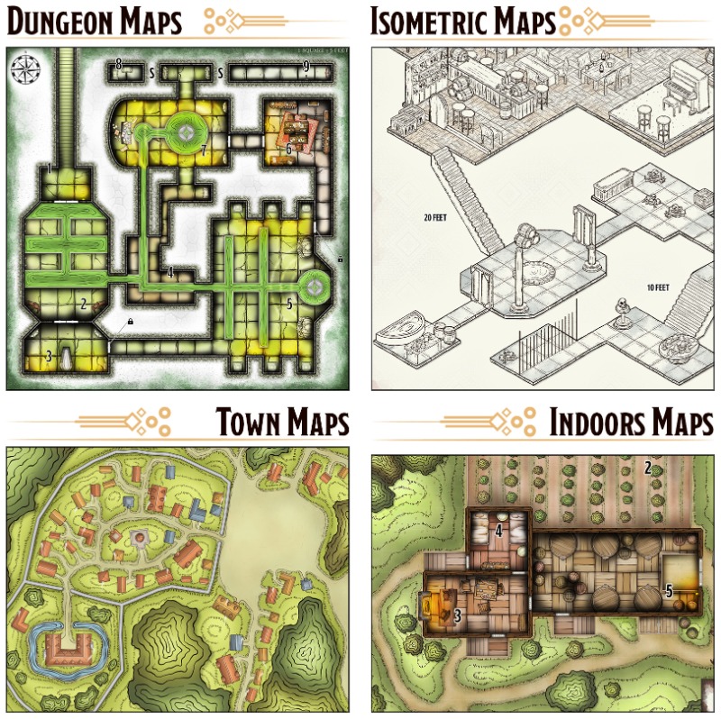 Elven Tower Cartography tweet media