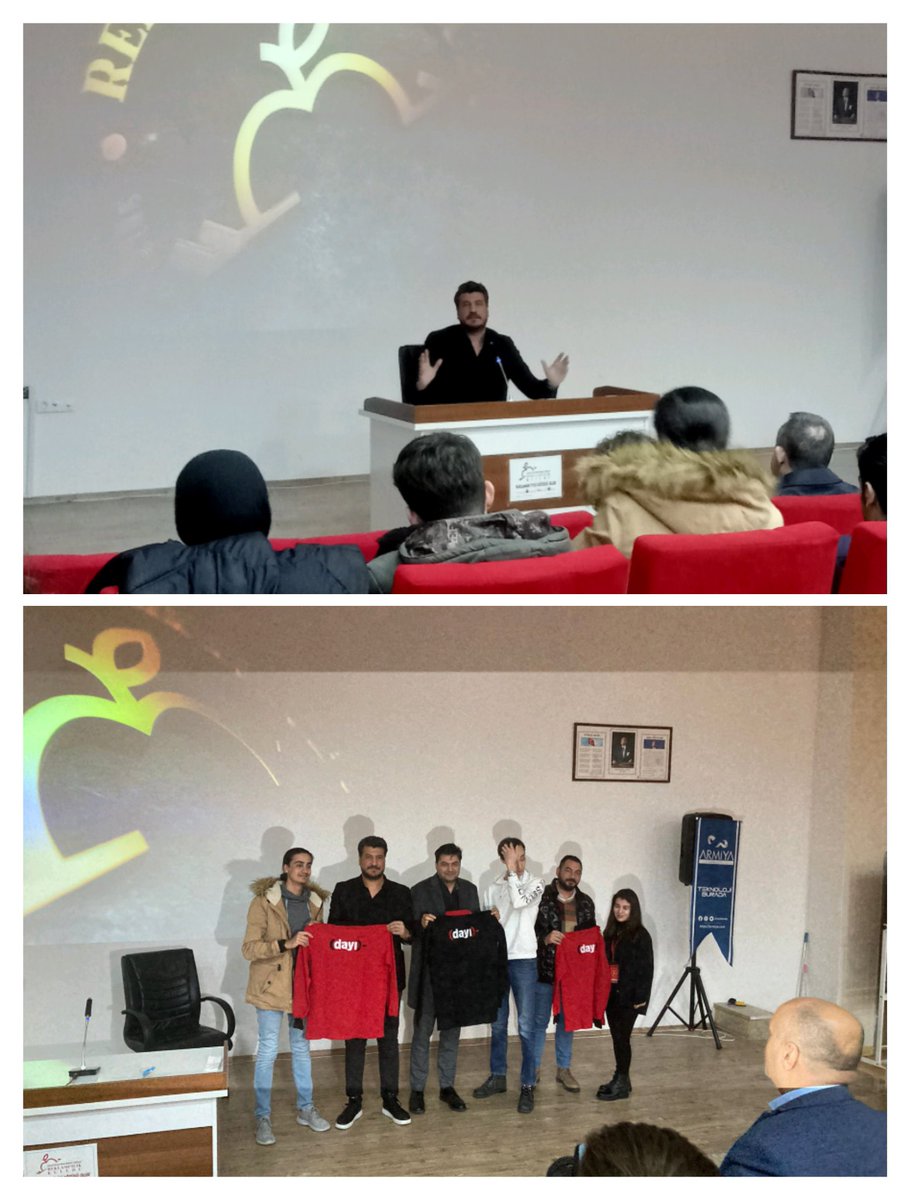 Selmaca_seyler's tweet photo. Selçuk Üniversitesi İletişim Fakültesine bugün Dayı Kürek Lahmacun ortaklarından sayın @VeyselSirli  bey franchising bir marka olmanın sırlarını SÜ öğrencileriyle paylaştı. Emeği geçen herkese sonsuz teşekkürler 🙏 https://t.co/4LXoqpIEgd