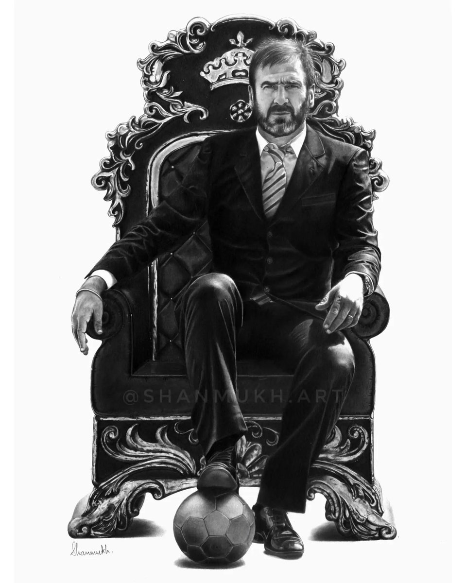 ShanmukhSripada's tweet photo. Finally completed my Eric Cantona pencil drawing! ✍🏼👑
50 Limited Edition Prints are now available for purchase 😊
If you could drop a comment that would mean the world to me;retweets appreciated as always friends! 🔄🥰
#mufc #cantona #UnitedFanArt https://t.co/COryck1xIW