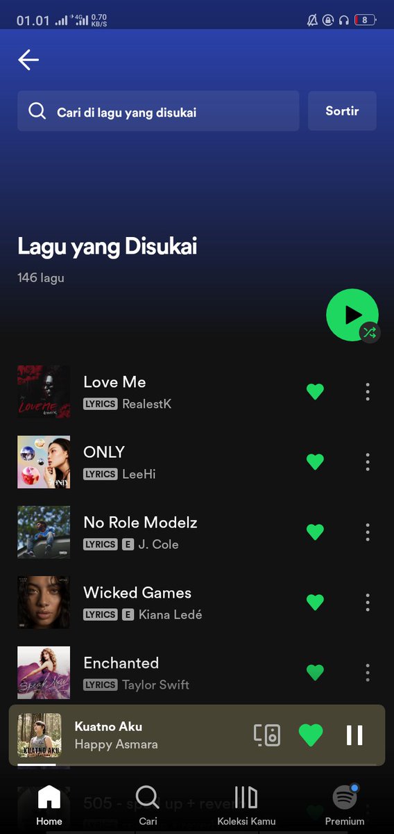 perasaan dngerin lagu kagak kelar kelar, eh lagunya segini banyak