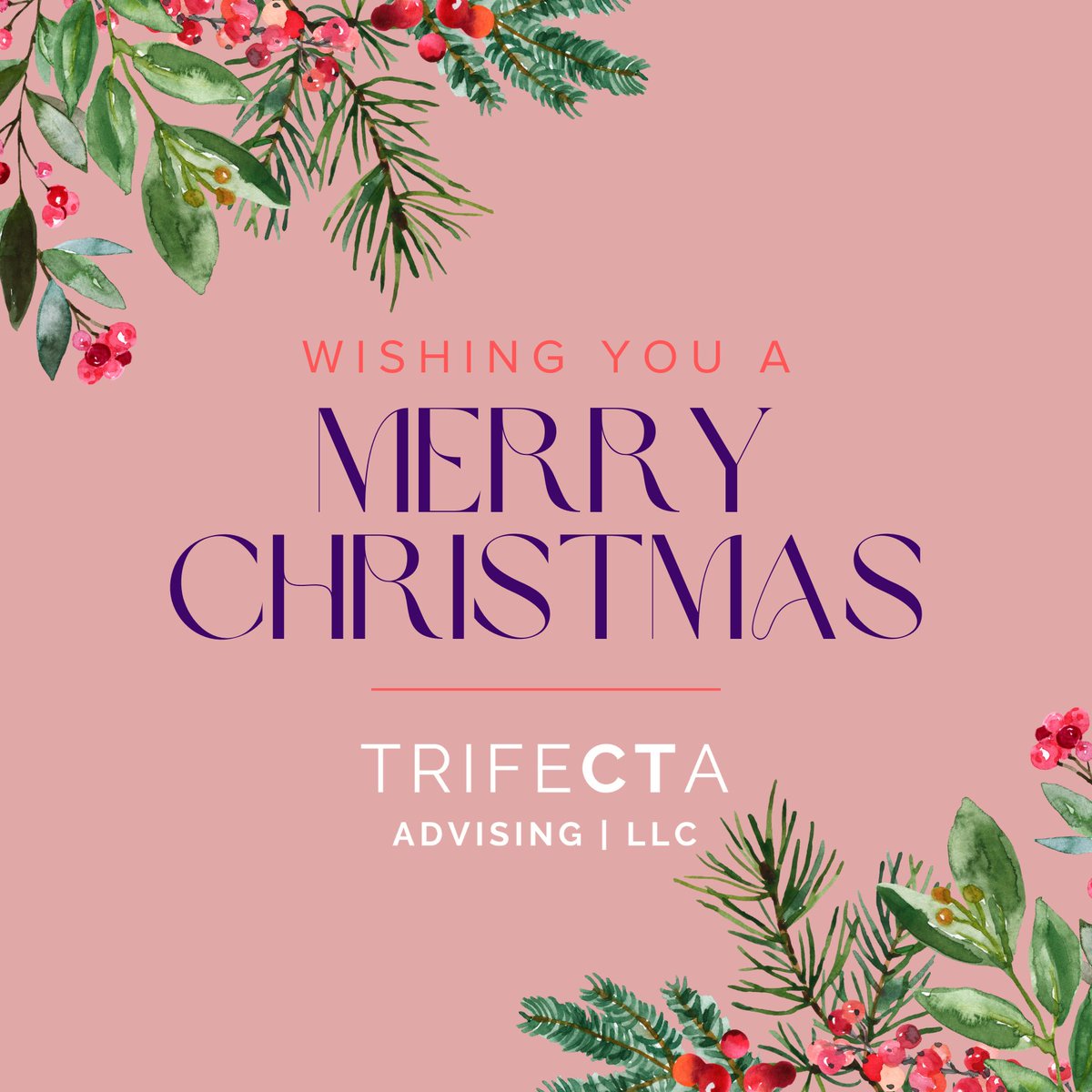 TrifectaAdvise's tweet photo. From my Trifecta Advising family to yours, I am wishing you a Merry Christmas!

#Christmas2022 #HappyHolidays #GivingSeason https://t.co/oujcJ0XPPg
