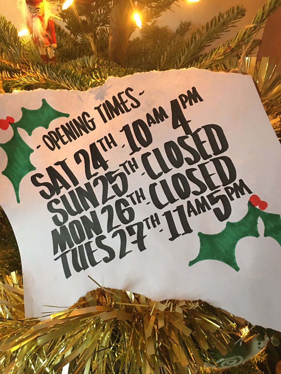 We’re closing at 4pm this Christmas Eve and back open Tuesday 27th December. Merry Christmas! NOTEshop.co.uk