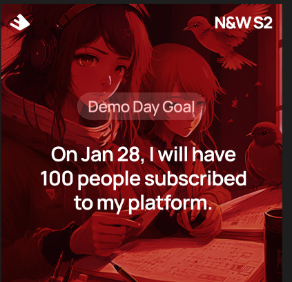 My goal for demo day

cc: <a href="/_buildspace/">buildspace</a>