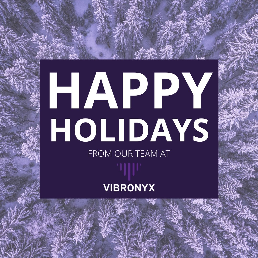 vibronyx's tweet photo. The Vibronyx team wishes you a happy and safe holiday season! https://t.co/8ytlc0D7Iy