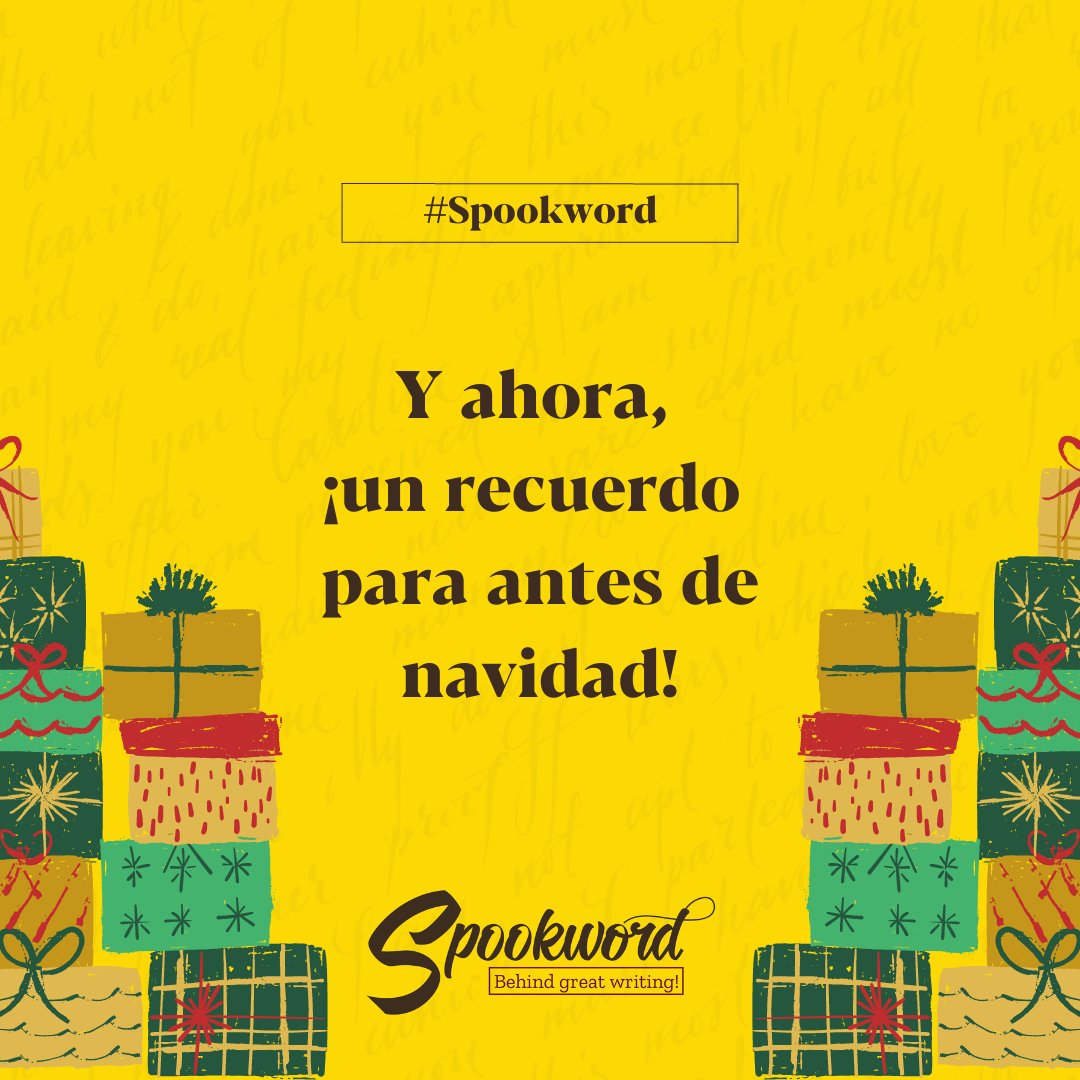 spookword's tweet photo. La magia no está en la época y sí en los pequeños detalles. El #spooktale de hoy nos hace añorar momentos y regalos que vienen del alma; que vienen de seres queridos que nos dejaron su mayor legado: ¡el verdadero amor!
#EscrituraCreativa #Navidad #recuerdos #navideño #historias https://t.co/BdZS1HfpCy