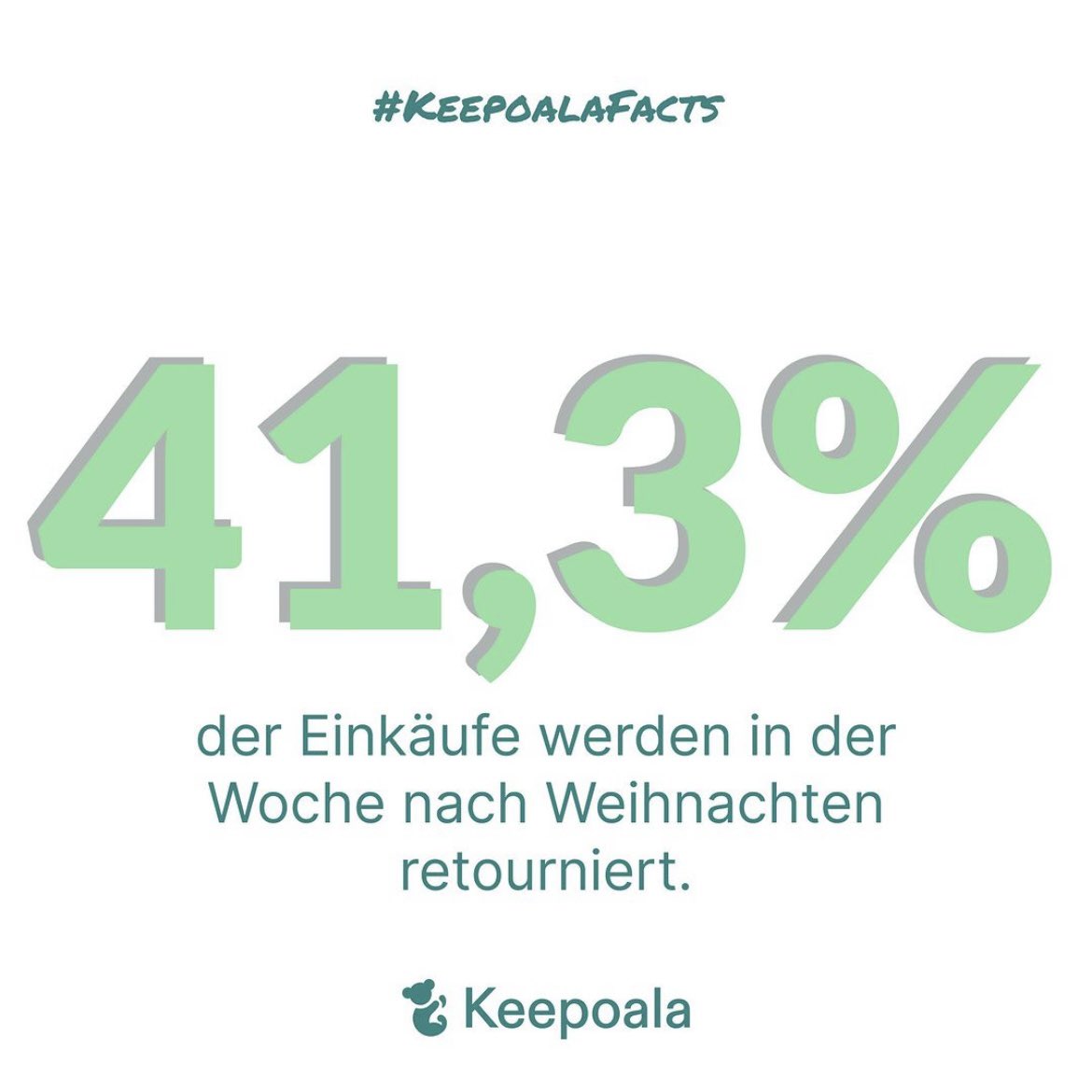 Keepoala (@keepoala) on Twitter photo It's #factsfriday! 🐨🌱 
Quelle: W&V
#startup #munich #keepoala #keepoalafacts #onlineshopping #christmas #christmasshopping #sustainable #nachhaltig #retouren #returns #retourenvermeiden #thereisnoplanetb #slowfashion It's #factsfriday! 🐨🌱 
Quelle: W&V
#startup #munich #keepoala #keepoalafacts #onlineshopping #christmas #christmasshopping #sustainable #nachhaltig #retouren #returns #retourenvermeiden #thereisnoplanetb #slowfashion