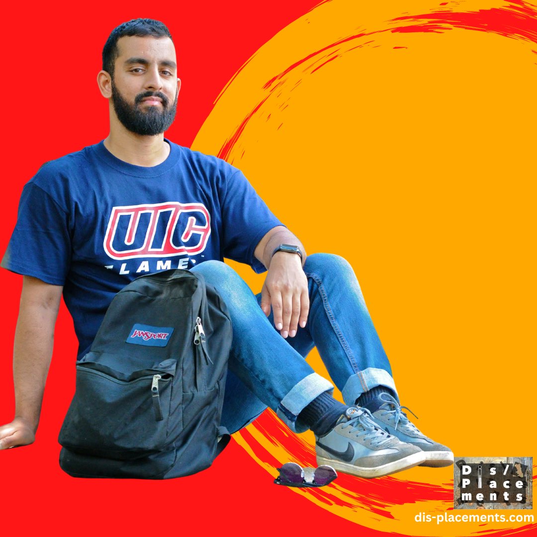 Dis_placements's tweet photo. Grateful for Abdul Basheer, a graduate student from @HistUIC who worked as an intern for the Dis/Placements Project. Stay tuned for his research that captures the Bosnian experience in Uptown, which will be represented via a zine and incorporated in our interactive timeline. https://t.co/8BRNl4xETa