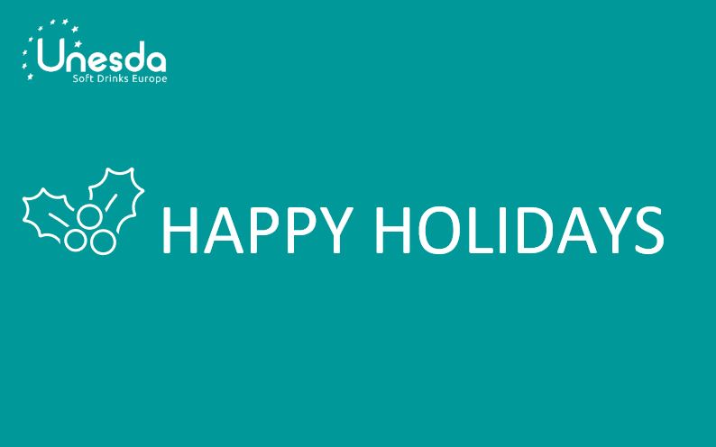 UNESDA's tweet photo. Happy holiday season from all of us at #UNESDA!
We will be back early January to continue updating you on our journey towards a more #sustainableEU food and drink system.
Looking forward to your active engagement in 2023 🙂 https://t.co/5XYWrKK99W