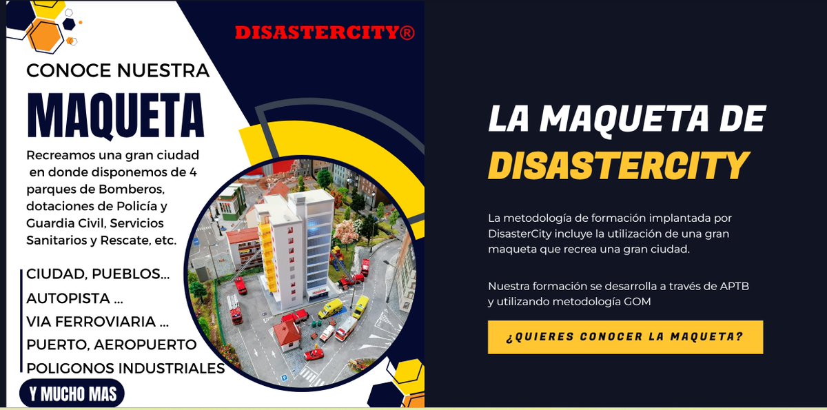 MarinoPatxi's tweet photo. En https://t.co/uw3sLPaYlA ya podrás conocer la #maqueta utilizada en formaciones de #GOM y tambien la maqueta que dispone el @cpbmalaga para formar a sus mandos y para campañas divulgativas con #FCSE
Como novedad podréis avance de #DisasterCity2 que utiliza #FallerCarSystem https://t.co/YlMdPiTukW