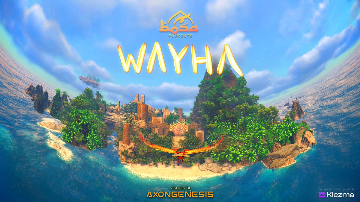 My latest #musicvideo with track Wayha by BOSA is out now! Follow <a href="/BosaVibes/">BOSA</a> for #giveaways up to our launch of the Wayha Collection, a gamified set of 157 #digitalcollectibles created in partnership with <a href="/KlezmaMusic/">Klezma</a>, dropping Jan 3. 
👉Link in bio for the details! #wayha