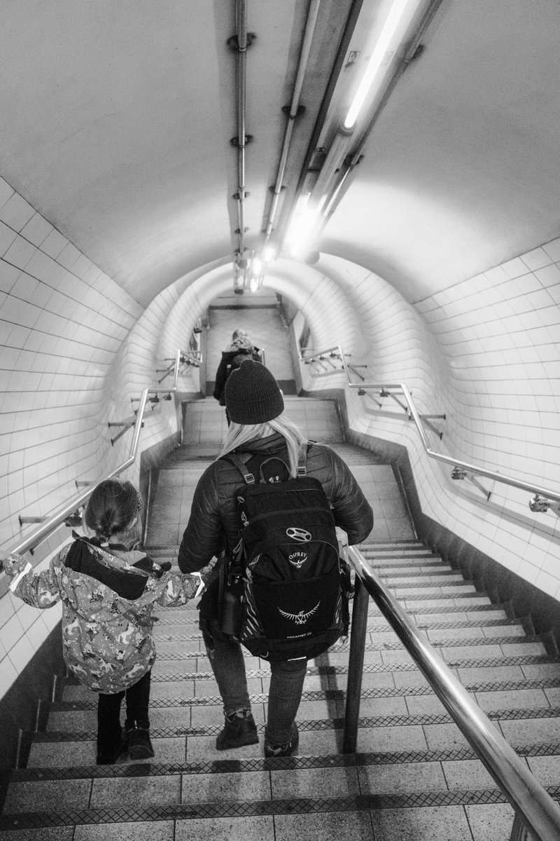 ChristianMarsh's tweet photo. First trip to London with Elowyn to show her some of the sites and spend time with her cousin. No time to try ‘street’ photography on my own so I had the Fuji X100F strapped to my wrist to capture our journey. Part 1 - Getting to London https://t.co/xvOBSUwBCK