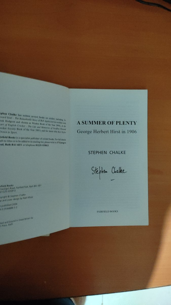 Choudharis's tweet photo. Let's dive into these! #Cricket #Books #StephenChalke #Fingleton https://t.co/Ht18azUIEy