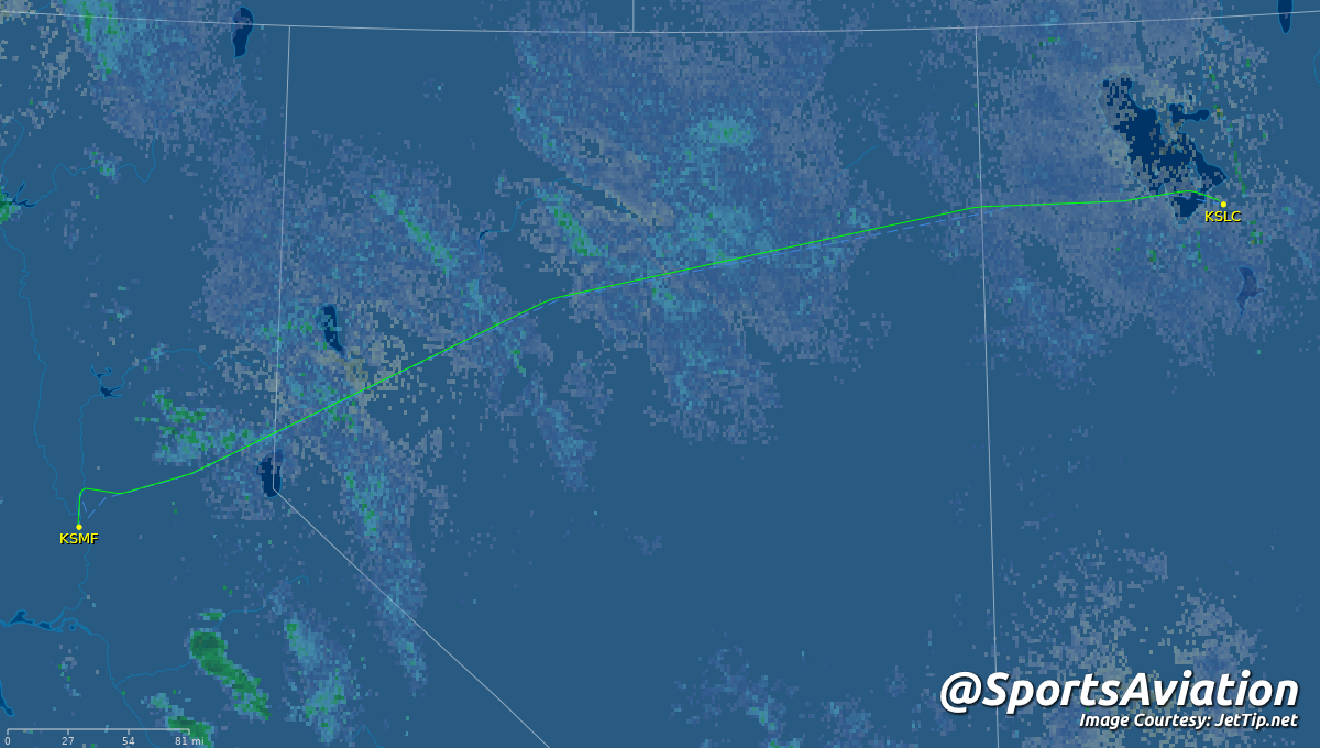 SportsAviation's tweet photo. 🏀 Washington Wizards (@WashWizards) #DCAboveAll
🆚 L @ Utah Jazz #TakeNote #WASvsUTA
⏭️ Sacramento Kings #SacramentoProud #WASvsSAC
✈️ N662DN | DAL8945 | B752
🛫 SLC - 11:40 pm MT
🛬 SMF - 11:56 pm PT
📡 Tracking: https://t.co/U6dWzdjzL0 https://t.co/pXsrRZ2Q4P