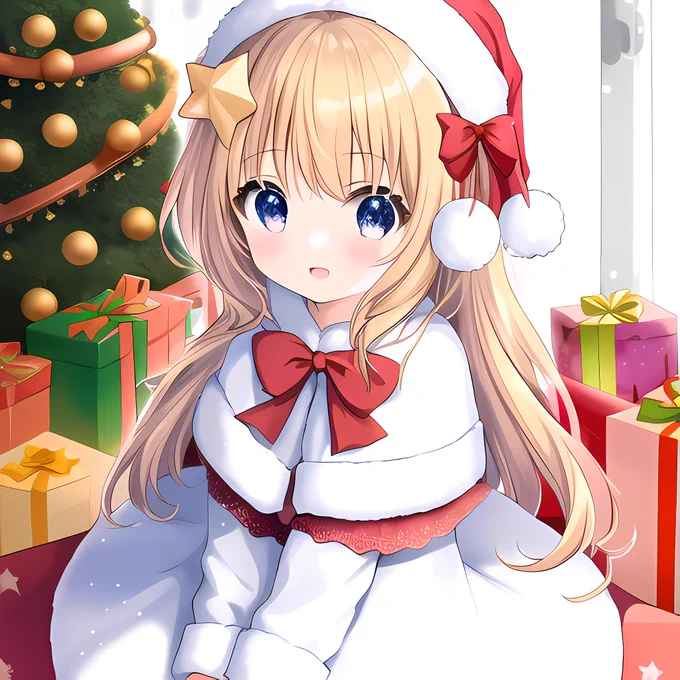 #クリスマスイラスト 