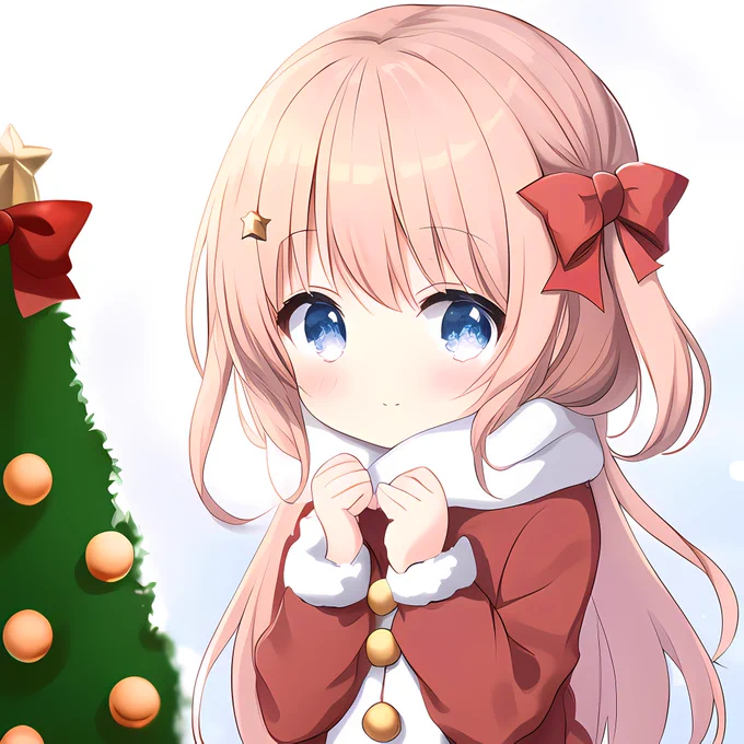 #クリスマスイラスト 