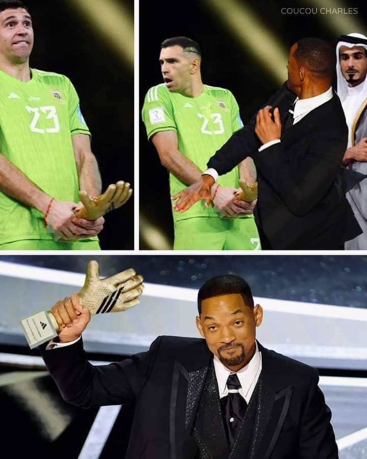 On était beaucoup à vouloir ça 👍🤣

#FRAARG #WillSmith #CoupeDuMondeFIFA