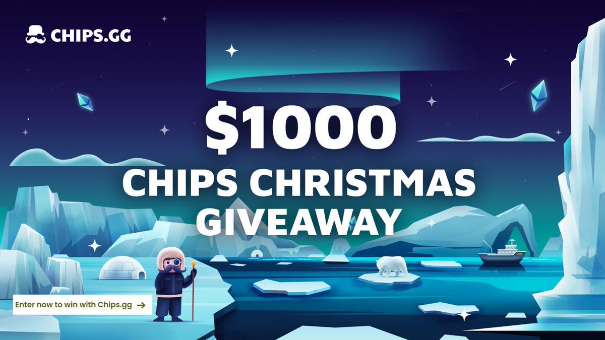 chipsgg's tweet photo. Mr Chips is giving $100 to 10 lucky Chips players this Christmas 🎅

How to enter ⬇️

🎁 Like &amp; Retweet
🎁 Follow @Chipsgg
🎁 Comment your https://t.co/jV3QfByfm8 username and the hashtag #Chipsgg

🎩 You must be VIP level 5 or above to be eligible for this giveaway https://t.co/5uxjdXRyRe