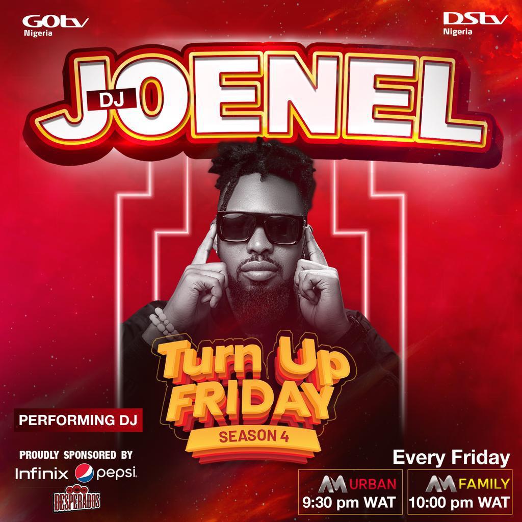 This Friday 🥳🥳 and all I wanna do is Turn up and party hard with @do2dtun on #AMTurnupFriday tonight on AM Urban by 9:30pm or AM Family by 10pm 💃. 
Last week was so entertaining, don't miss tonight party for anything 😉.

Proudly sponsored by: @infinixnigeria and @Pepsi_Naija