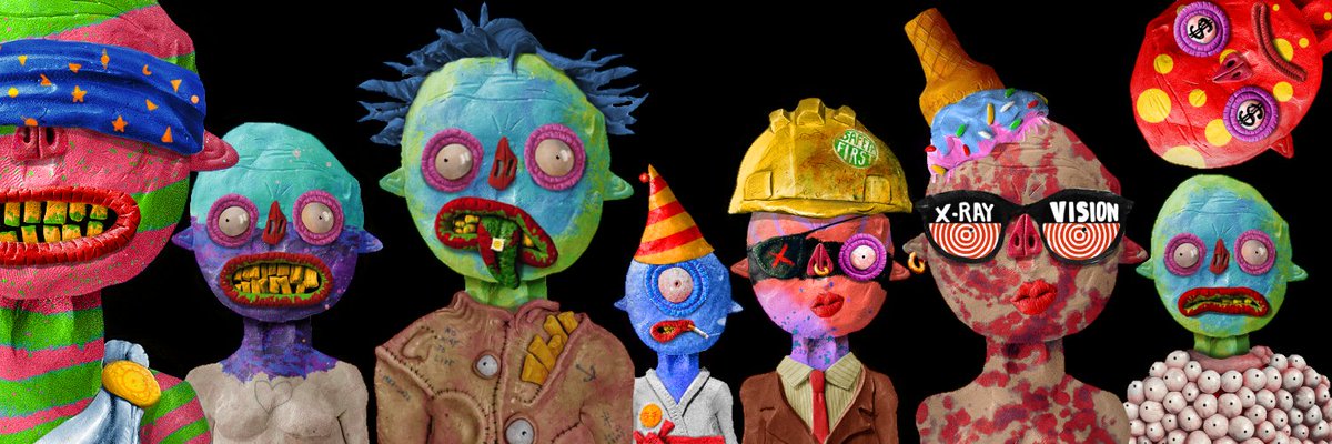 <a href="/kokid951/">NFT kid “Keith Berry”</a> Favourite art is without a shadow of a doubt <a href="/THETOKSNFT/">T O K S</a> handmade by the talented <a href="/TokBLOKK/">TokBLOK</a>. These things are all made from clay and then digitally coloured. 

#NFTs #NFTCommunity #wearetoks #toksnft #thetoks #toks