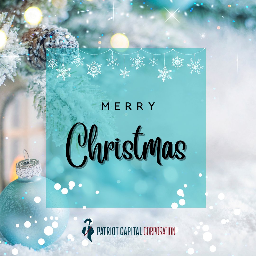 Happy Holiday's from the team at Patriot Capital! We will be closed on Monday, December 26, 2022 and will resume regular business hours on Tuesday, December 27th. 
#patriotcapital #equipmentfinance #petroleum #financing