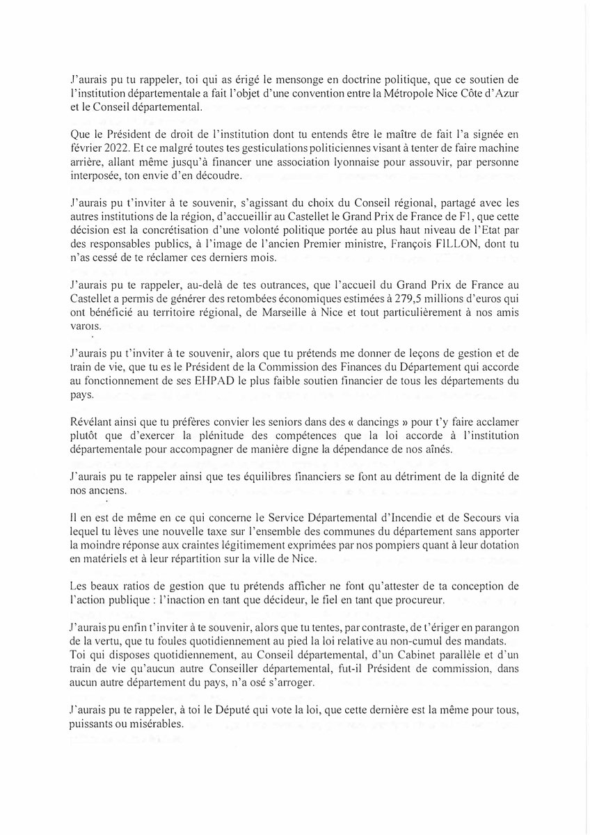 cestrosi's tweet image. Cher @Eciotti, on se connait suffisamment pour que je n’utilise pas la même solennité que la tienne pour répondre à cet énième courrier. Avec moi, nul besoin de postures excessives. 
Je te souhaite un très joyeux Noël en espérant qu’il t’apporte un peu de sérénité.