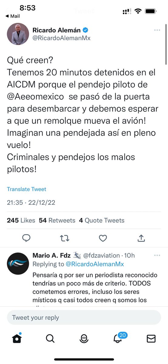 Fusibleb's tweet photo. @RicardoAlemanMx que decepción, yo y muchos de nosotros te tenemos como alguien muy inteligente y coherente. https://t.co/d0FkvMJxoj