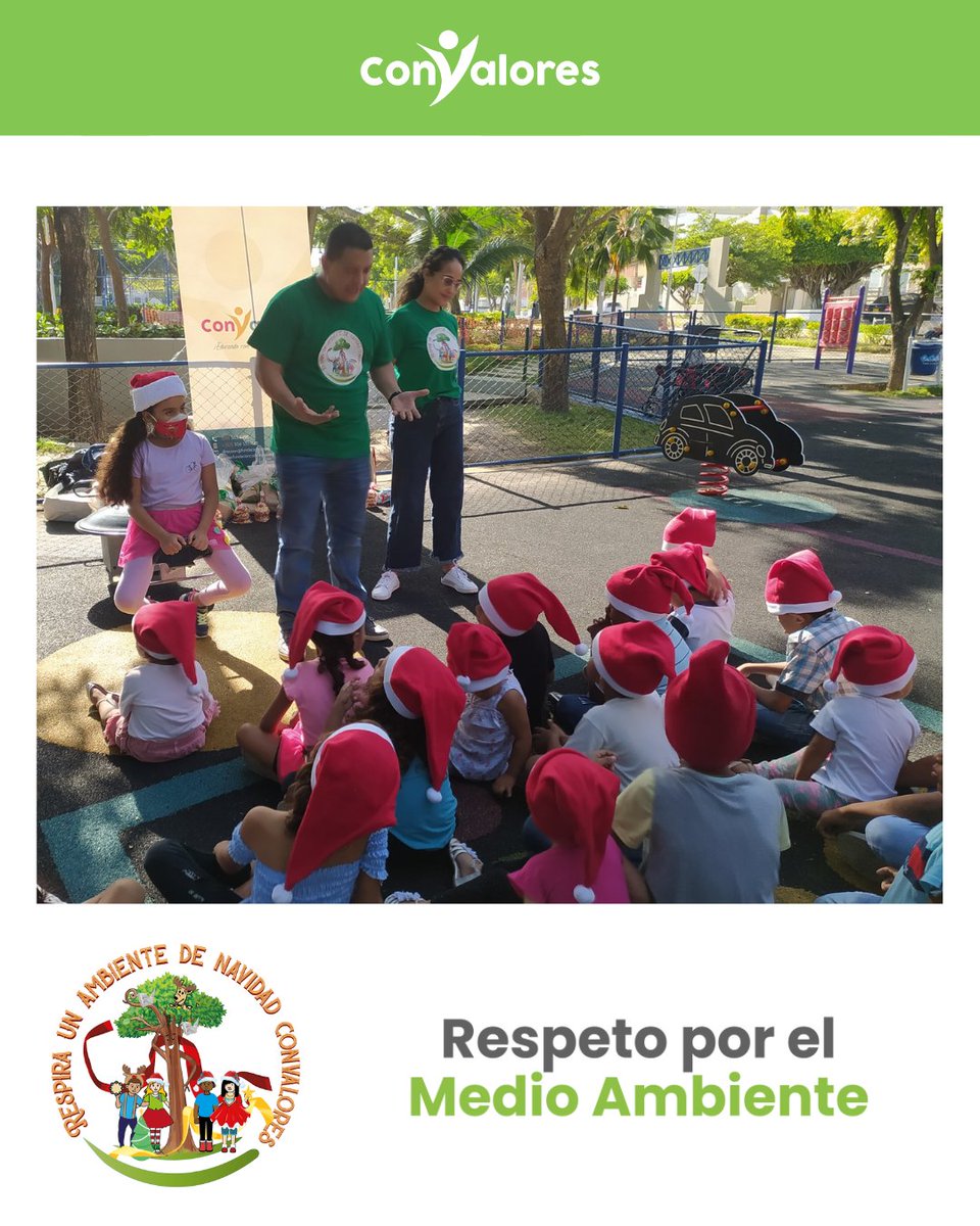 Fund_Convalores's tweet photo. En esta jornada de #RespiraUnAmbienteDeNavidadConvalores llevamos juguetes y sonrisas a nuestros niños y niñas, a través de actividades lúdicas y educativas con las que fomentamos valores medioambientales como el respeto, la responsabilidad, la solidaridad y el agradecimiento. https://t.co/quCLomUiq0