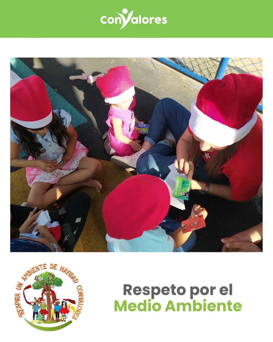 Fund_Convalores's tweet photo. En esta jornada de #RespiraUnAmbienteDeNavidadConvalores llevamos juguetes y sonrisas a nuestros niños y niñas, a través de actividades lúdicas y educativas con las que fomentamos valores medioambientales como el respeto, la responsabilidad, la solidaridad y el agradecimiento. https://t.co/quCLomUiq0