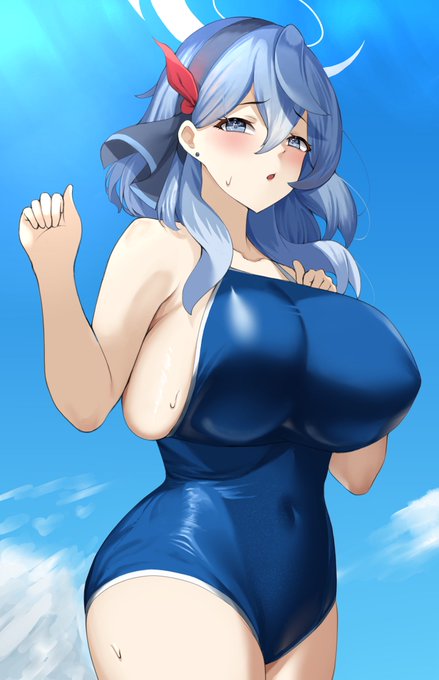 #くそ寒いので水着絵を貼る 