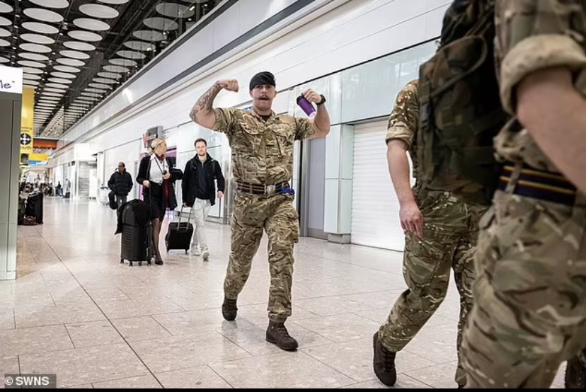 TomCotterillMoL's tweet image. Can we all spare a thought for the men and women of Britain’s military, giving up their Christmas leave to cover for striking workers, nurses and paramedics. We ask so much of the forces who, sadly, often go unappreciated - with many living in squalid MoD housing.