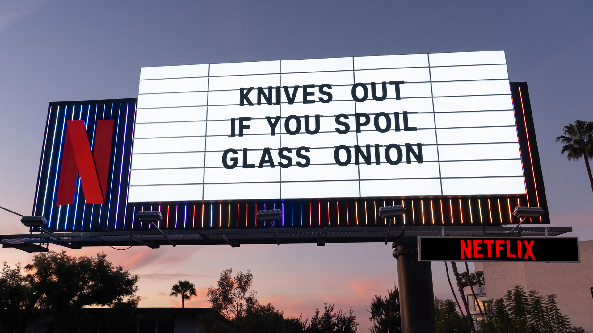 Netflix on Twitter "Friends don't let friends tweet Glass Onion A