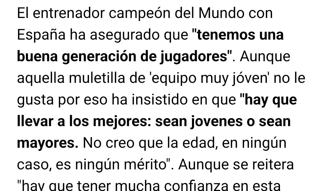 javi_caniz's tweet photo. @AntorchaDeporte Entrevista reciente a Vicente del Bosque. Y aquí seguimos con límite de edad https://t.co/7670w8U0lC
