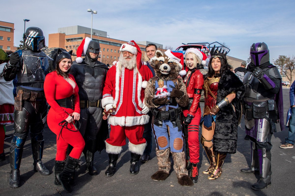 It’s not every day that you can see #Santa, @5280Miles, the #Grinch and even #Batman, but what can we say? The #holidays are different here. Thanks to everyone who has helped make this season so special! #ChildrensCheer #HereItsDifferent