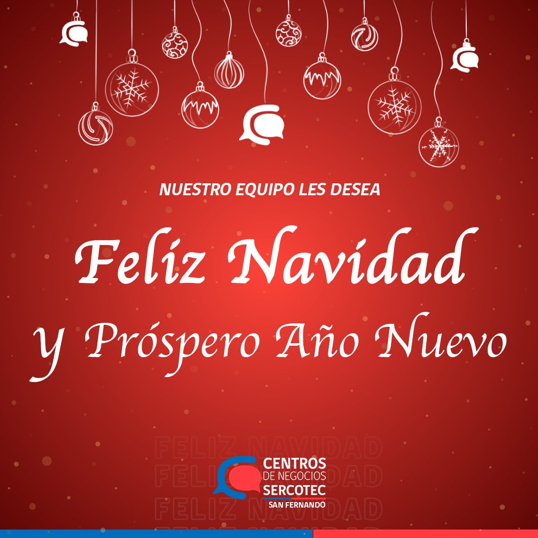 Nuestro equipo les desea feliz navidad y un próspero año nuevo junto a sus familias y seres queridos, además de todo el éxito en sus proyectos este 2023. 🤩🙌🏻

¡Felices fiestas!✨