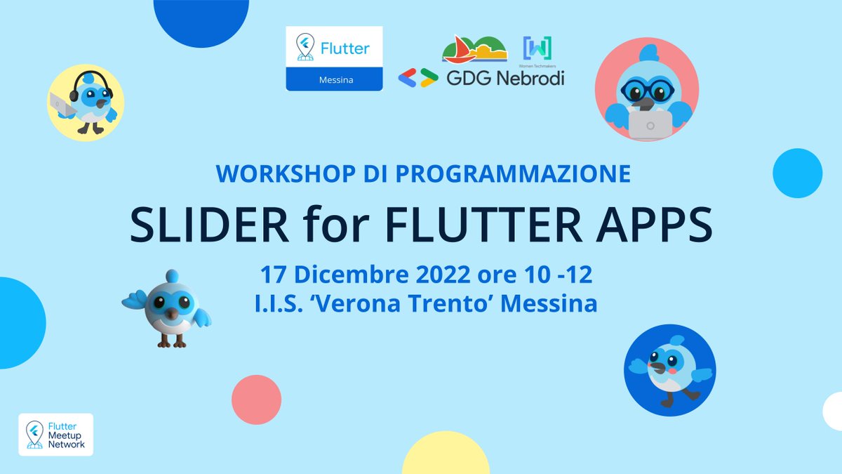 Do you want #challenge with #Flutter #coding? Here the last #workshop by #FlutterMessina . It goes into the creation of a simple app from browser with #DartPad. No installation required.rb.gy/jww9if