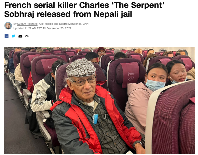 davidehrlich's tweet photo. just remember that your holiday travel woes could always be worse. for instance, you could be this woman, who looks like she just saw the headline of the article she's pictured in. https://t.co/Eb16BUoTmB