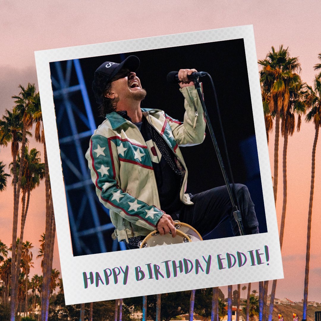 TheOhanaFest's tweet image. Happy Birthday @eddievedder ! 🎉