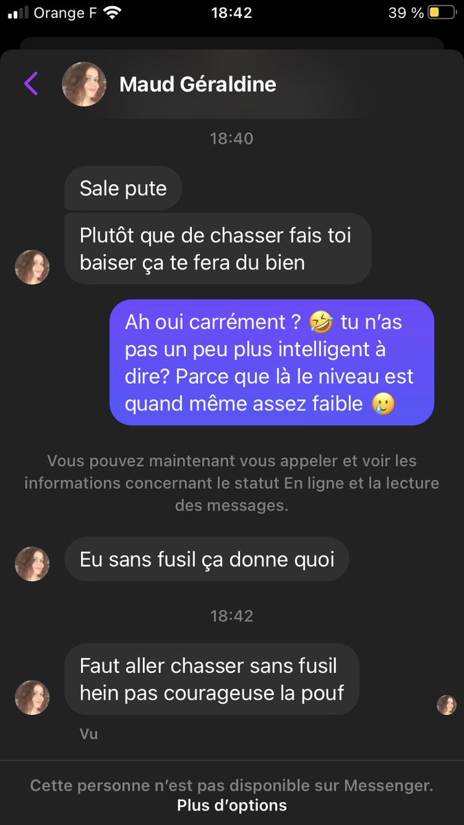 AimyG's tweet image. ⚠️ Pack de départ de l’antichasse : 

1) insulter généreusement même quand on ne leur a rien demandé. 

2) bloquer par peur d’être ridiculisé par la réponse 😂 

Alors, courageuse ? 🥲
