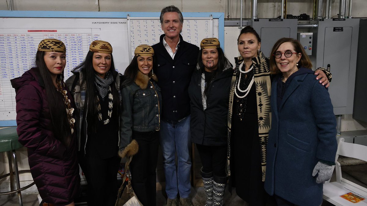 Western Governors' Association (@westgov) on Twitter photo Plans for the largest #River restoration project in U.S. history received approval. <a href="/SecDebHaaland/">Secretary Deb Haaland</a>, <a href="/OregonGovBrown/">Governor Kate Brown</a> & <a href="/GavinNewsom/">Gavin Newsom</a> gathered with leaders of the Klamath, Yurok & Karuk tribes to celebrate. Learn more about the revitalization plans ow.ly/sXYx50M7GmH Plans for the largest #River restoration project in U.S. history received approval. <a href="/SecDebHaaland/">Secretary Deb Haaland</a>, <a href="/OregonGovBrown/">Governor Kate Brown</a> & <a href="/GavinNewsom/">Gavin Newsom</a> gathered with leaders of the Klamath, Yurok & Karuk tribes to celebrate. Learn more about the revitalization plans ow.ly/sXYx50M7GmH