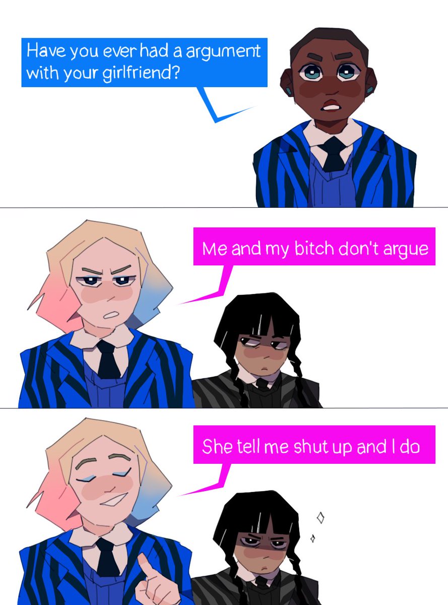 Relationship advice
#wednesdayaddams #wenclair