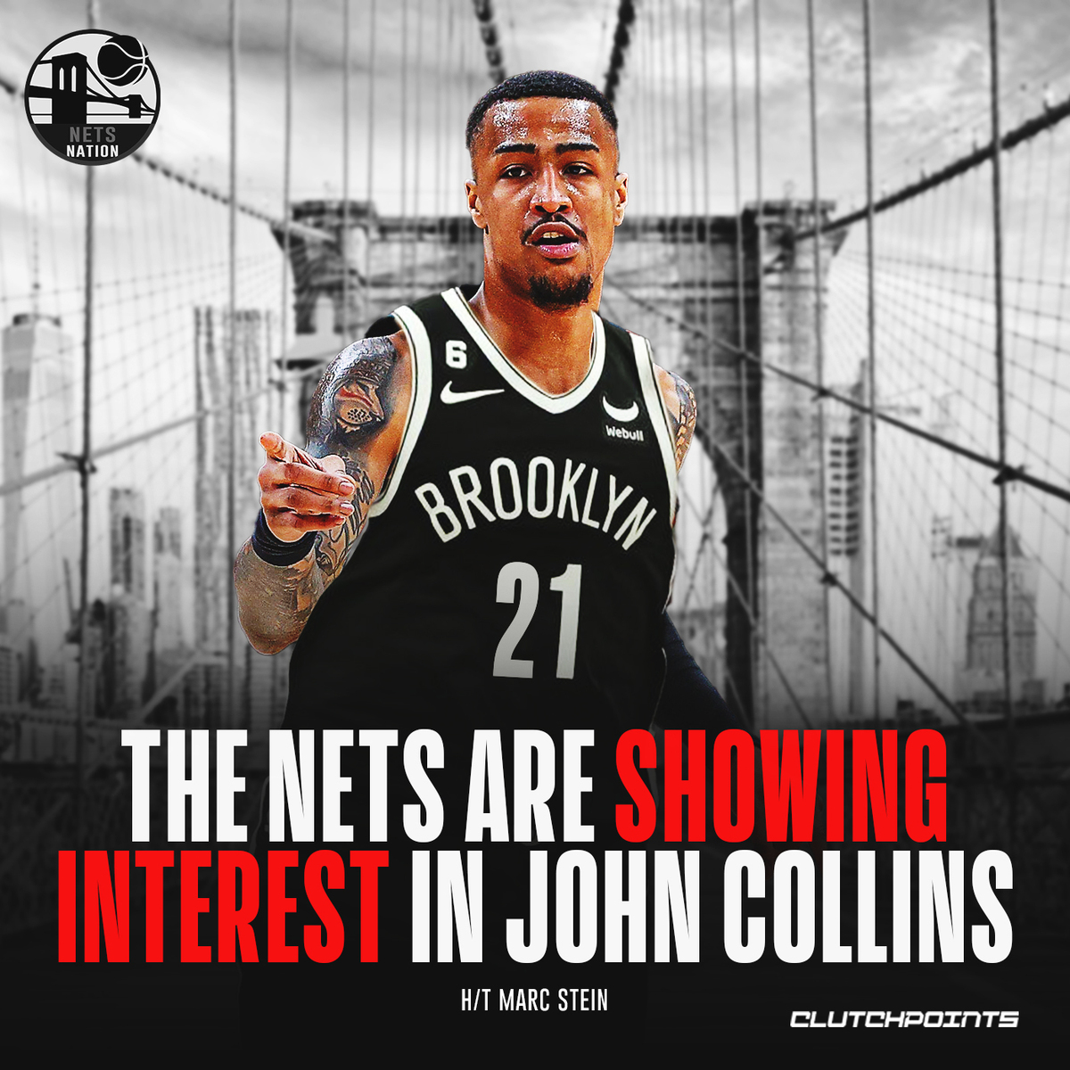Nets Nation on Twitter "Who could the Nets give up for John Collins 🤔"
