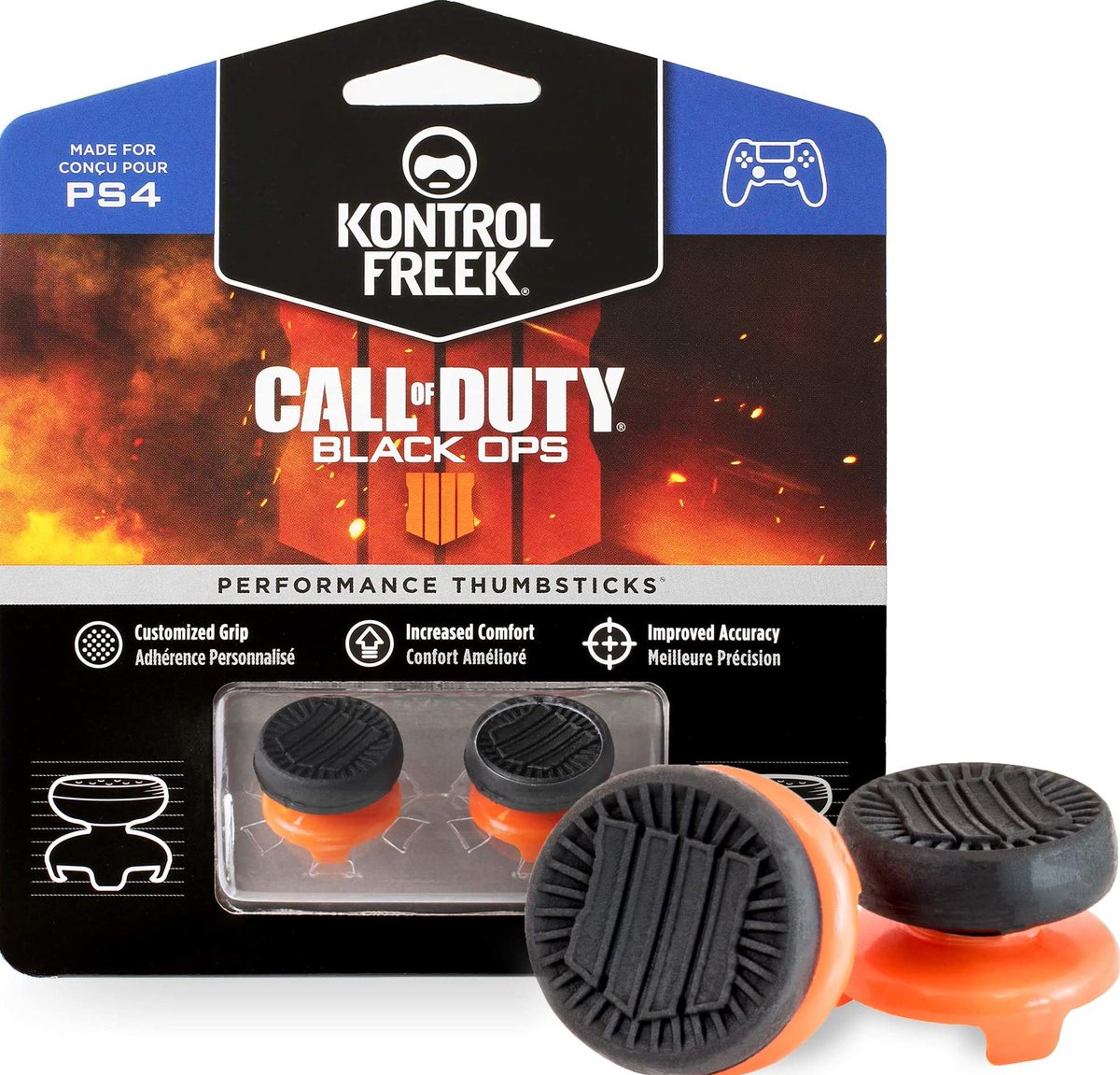 KontrolFreek Call of Duty: Black Ops 4 for PlayStation 4 (PS4) and PlayStation 5 (PS5) | Performance Thumbsticks | 2 High-Ris BCF0V1E

https://t.co/byu7Khg7Cy https://t.co/slfobBRmiq